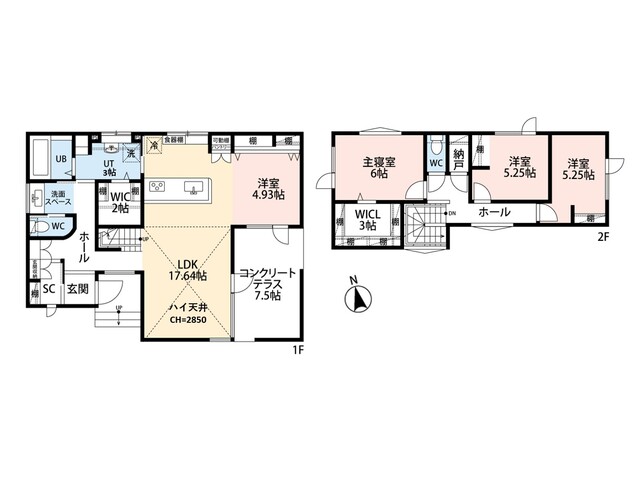【予約リクエスト】千歳市大和完成現場見学会の間取り画像