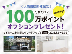 100万円ポイントオプションプレゼント！のメイン画像