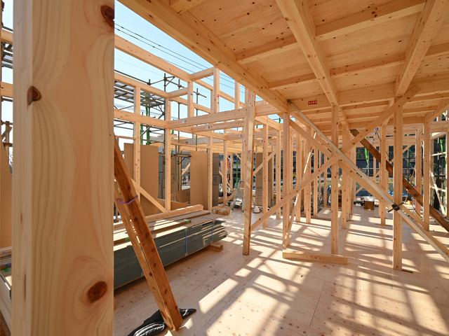 【鏡野町香々美】実例構造見学会のメイン画像