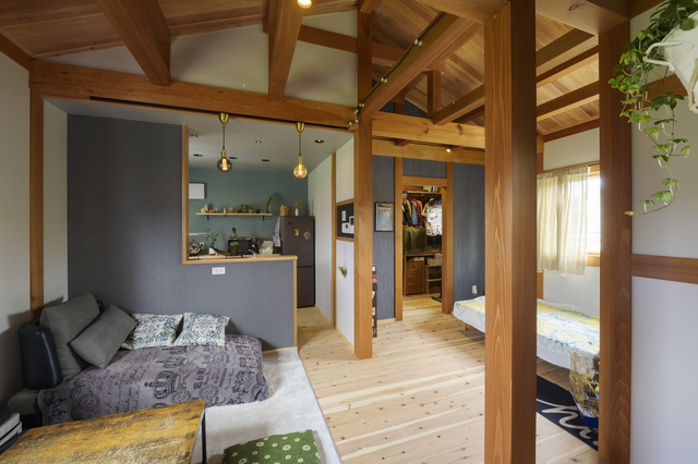 【日沢の家】オーナー様邸完成見学会~自然体で暮らせる、木を感じるちいさな住まい~の間取り画像