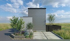 【予約不要】街並みに映えるファサードとプライベートガーデンの住まいのメイン画像