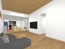 〈注文住宅の完成見学会〉30坪平屋なのに超大空間のリビング！のメイン画像