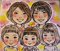 花博展示場　似顔絵プレゼント！のメイン画像