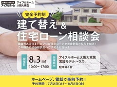 建て替え＆住宅ローン相談会のメイン画像