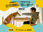 【災害時のペットの安全が不安、、】在宅避難に強い家 相談会のメイン画像