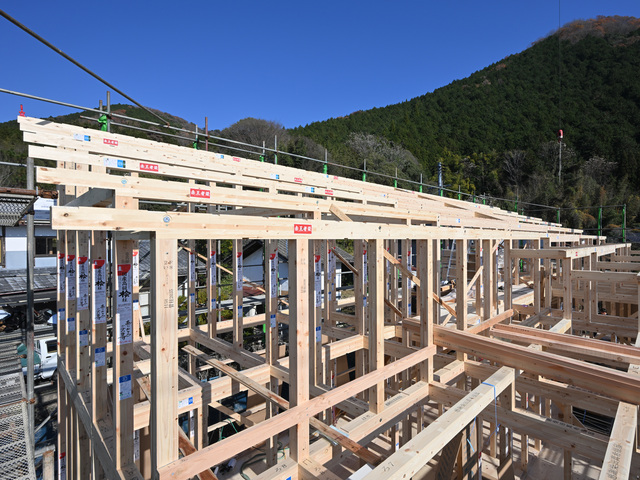 【鏡野町香々美】実例構造見学会のメイン画像