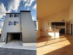 11/28(木)、29(金)「木造3階建て　オフィス兼用住宅」新築完成見学会のメイン画像
