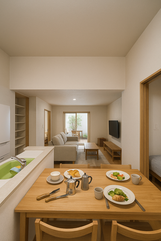 バリアフリーの平屋！実際の住まい見学　参考になります！のメイン画像
