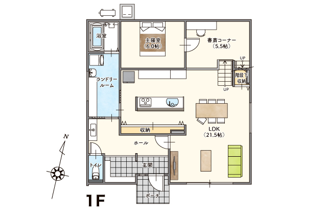 郡山市日和田町 11/15㊏・16㊐ 実例完成見学会の間取り画像