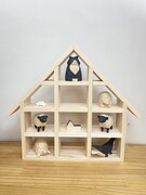 【夏休み企画】親子で木工教室　おうち型のディスプレイラックをつくろうのメイン画像